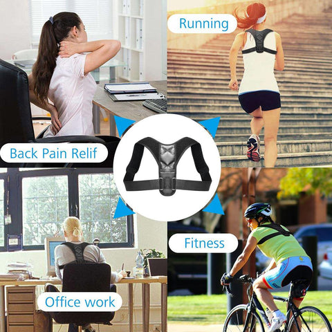 Image of BodyWellness™ Posture Corrector (Adjustable to All Body Sizes)